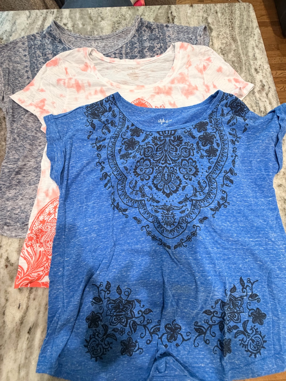 3 for 20!!Style & Co. and Sonoma  Short Sleeve Tee